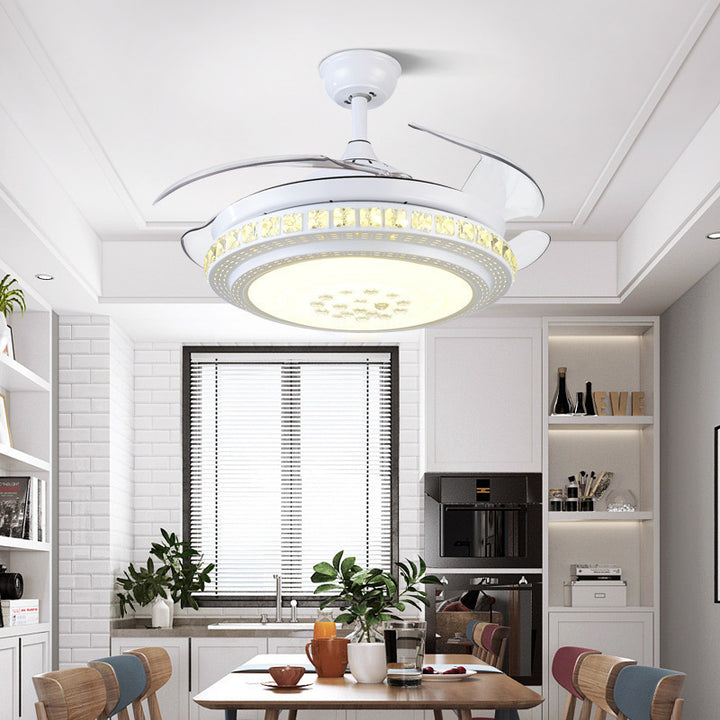 Contemporary Ceiling Fan Light Fixture
