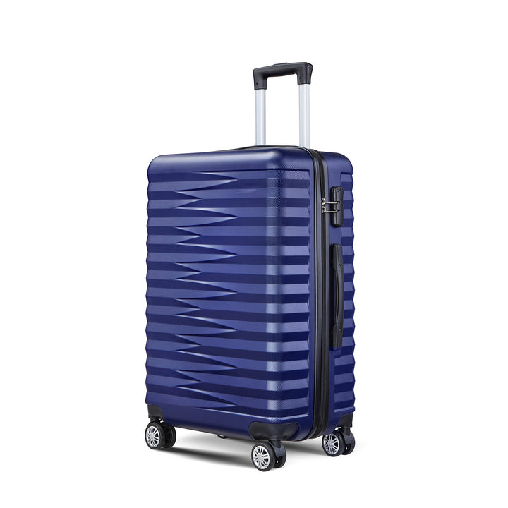 Unisex Stylish Textured Hard Shell Spinner Suitcase Kalsten