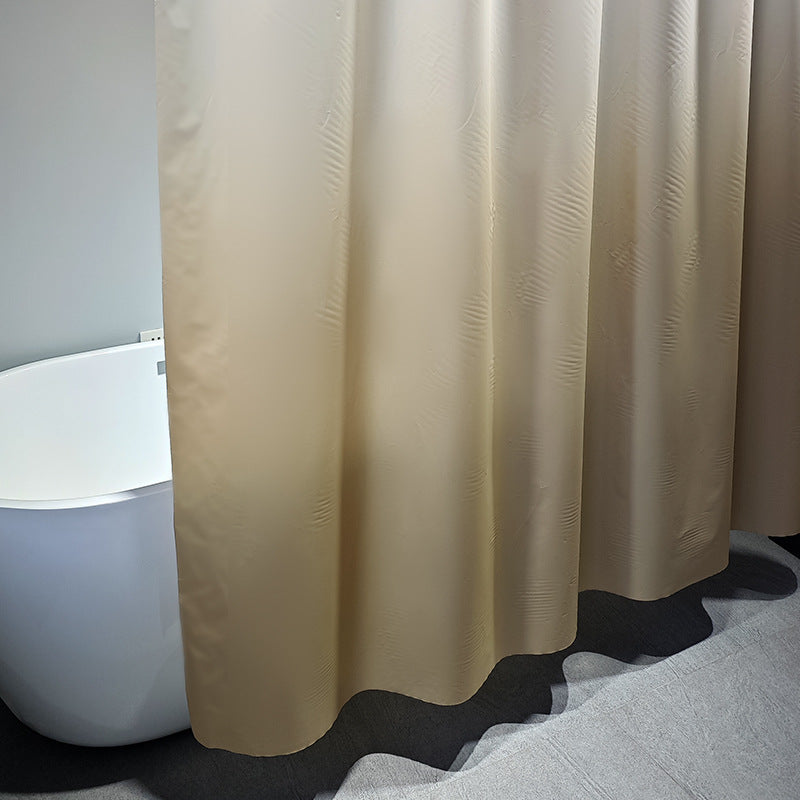 Elegant Textured Shower Curtain Kalsten
