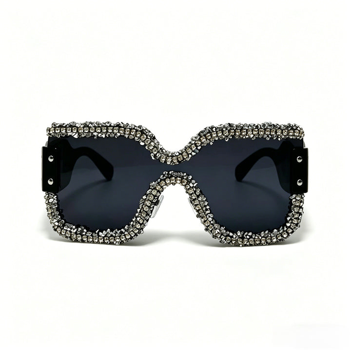 Women's fashionable safety glasses with unique crystal frame Kalsten