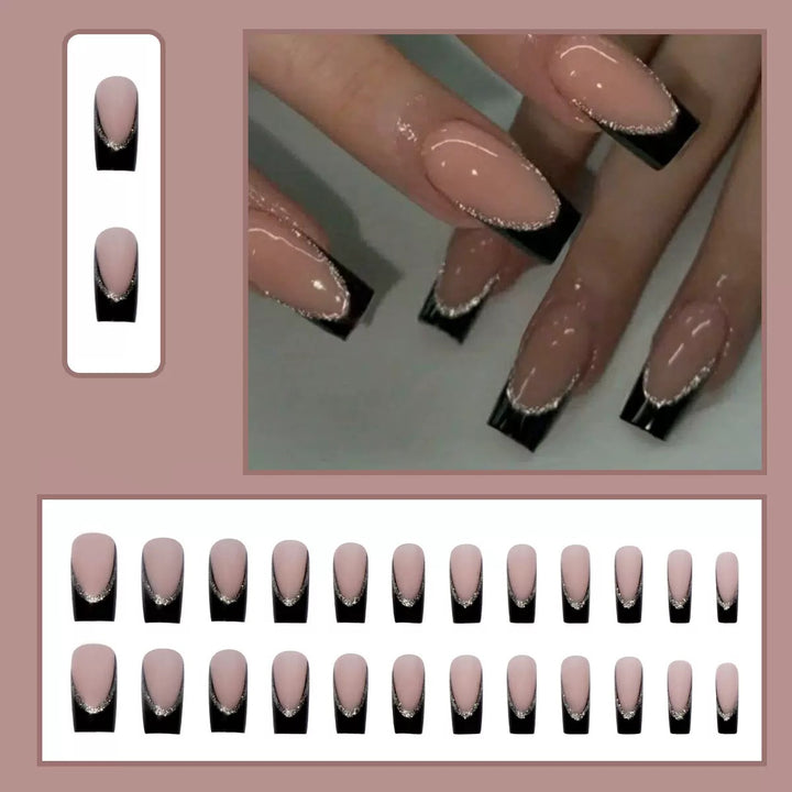 Premium Artificial Nails with Glamorous Design Kalsten