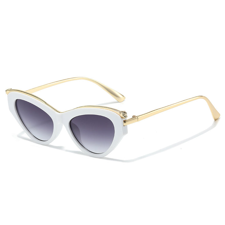 Glamorous Cat-Eye Sunglasses with Gradient Lenses Kalsten