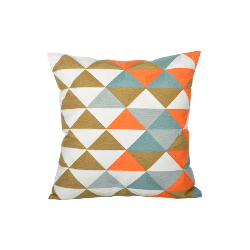 Geometric Pattern Decorative Throw Pillow