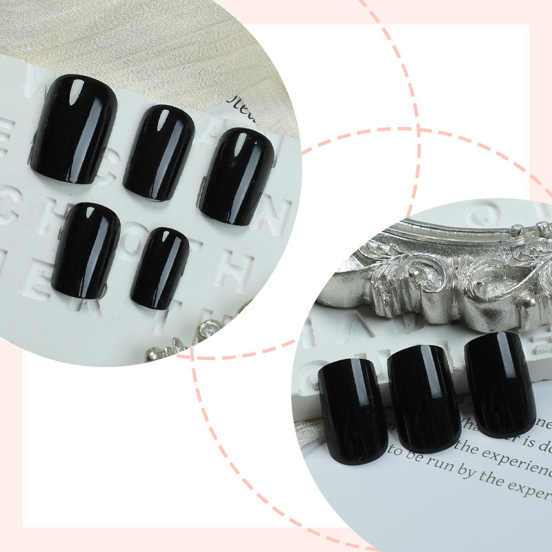 Elegant Glossy Press-On Nail Set Kalsten