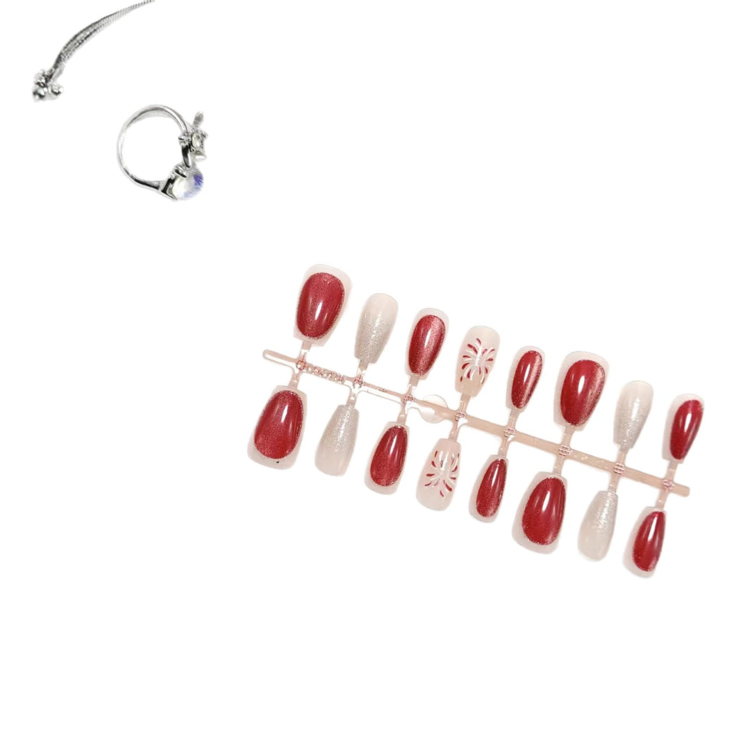 Artificial nails with glamorous accents Kalsten