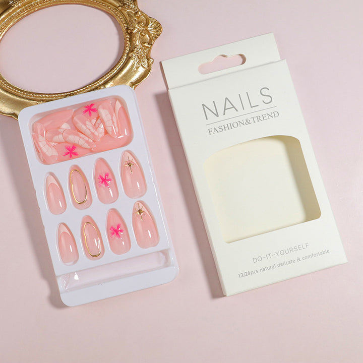 DIY Elegant Press-On Nail Set Kalsten