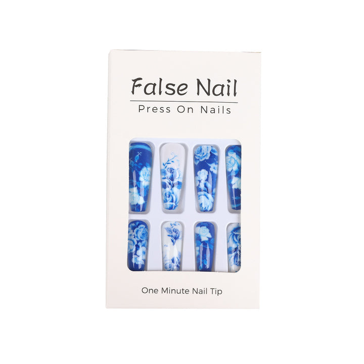 Creative Nail Art Set with Floral Design Kalsten