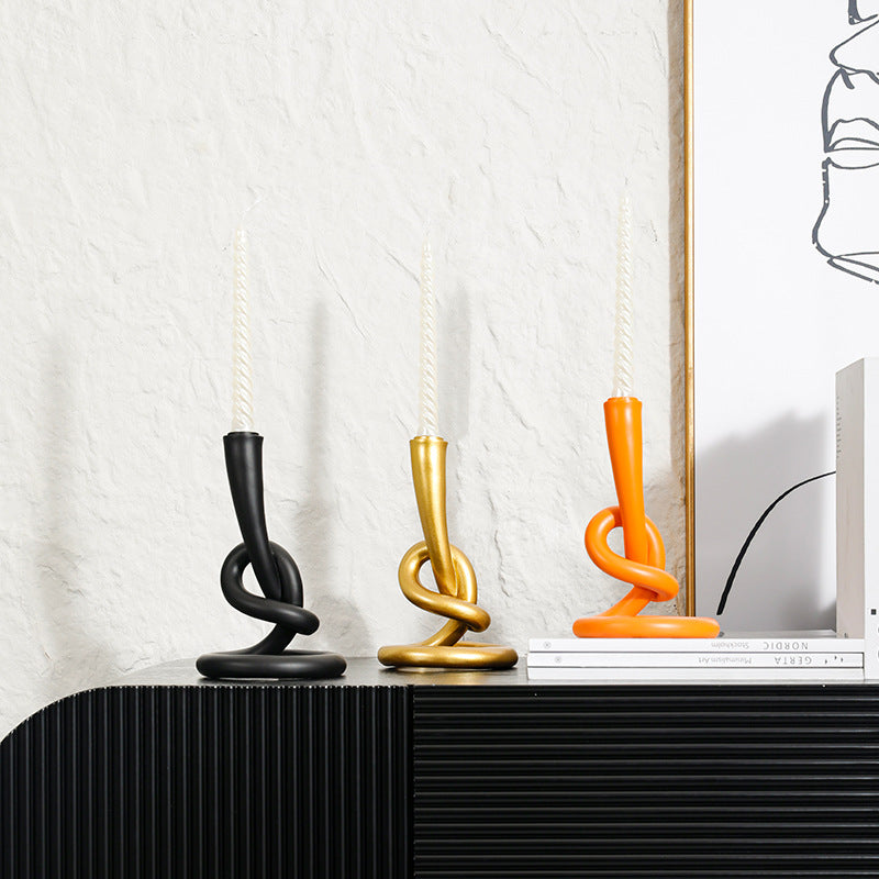 Decorative Knot Candle Holder