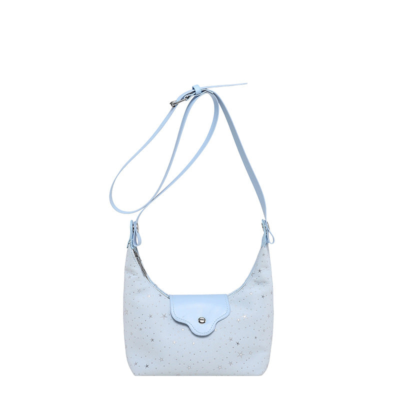 Stylish Starry Print Hobo Bag