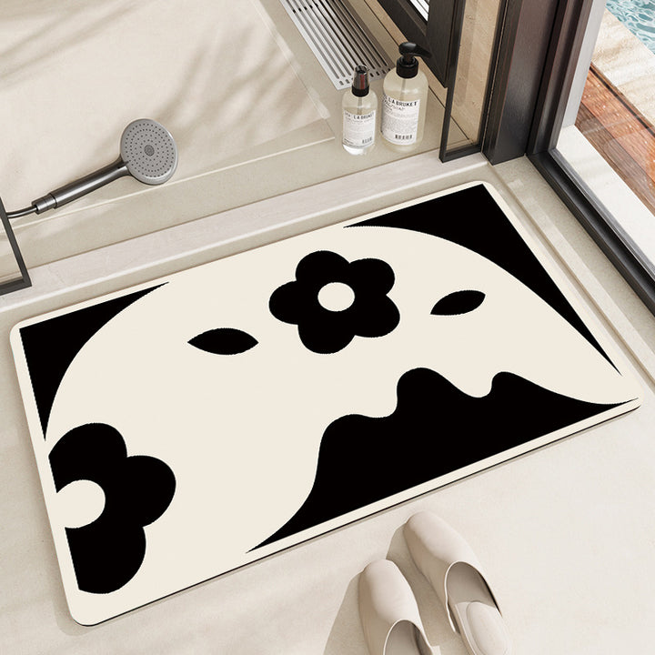 Decorative Bathroom Mat Kalsten