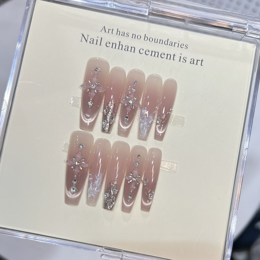 Glamorous Long Stiletto Nail Tips Kalsten