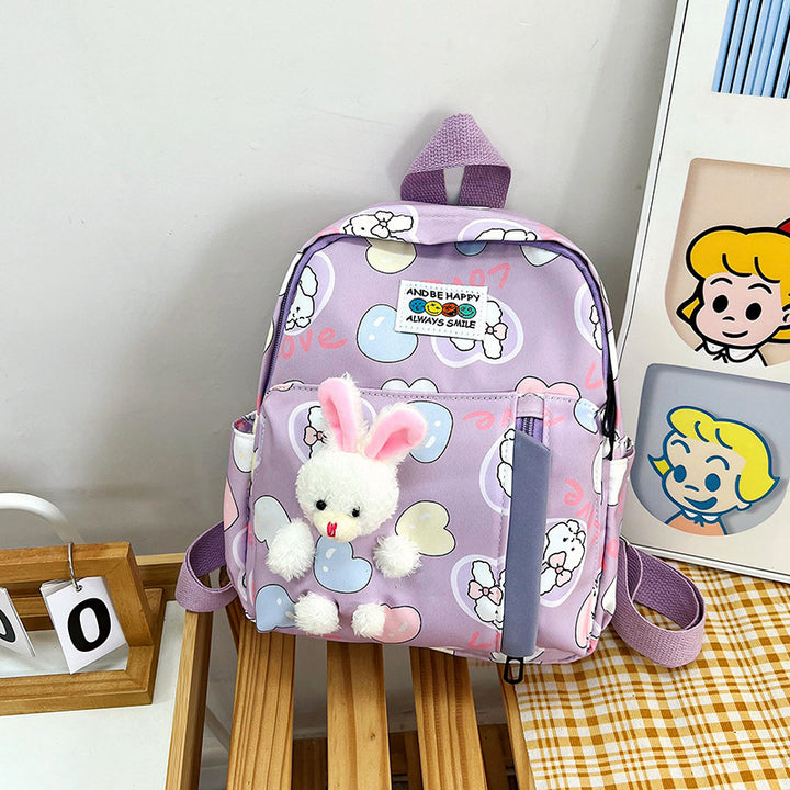 Cute Plush Bunny-Themed Mini Backpack Kalsten