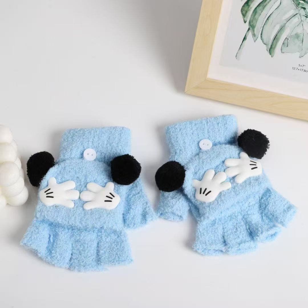 Cute Animal-Themed Fingerless Gloves Kalsten