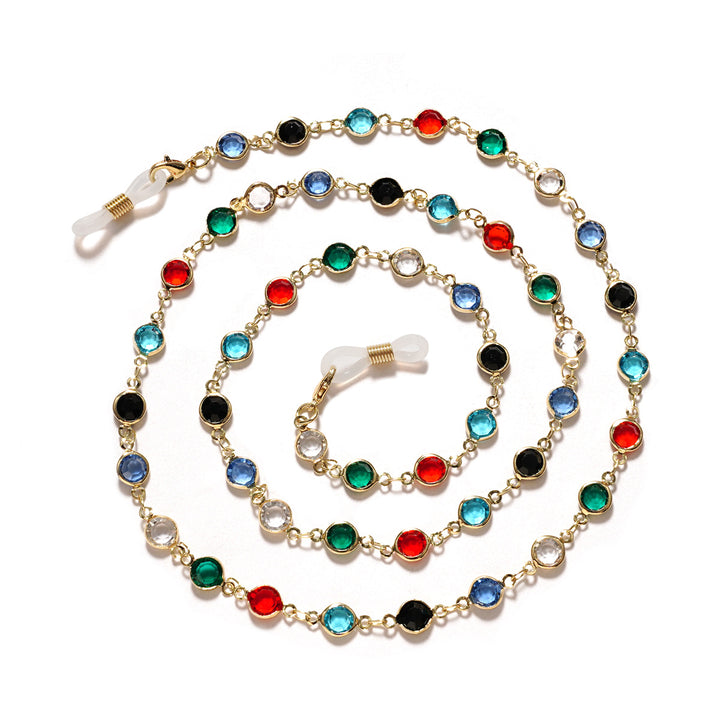Decorative Gemstone Eyewear Chain Kalsten
