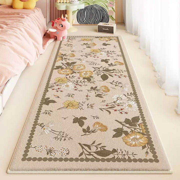 Floral Design Area Rug