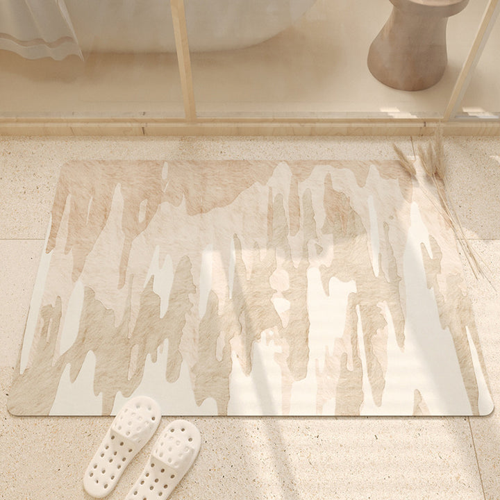 Abstract Soft Bath Mat