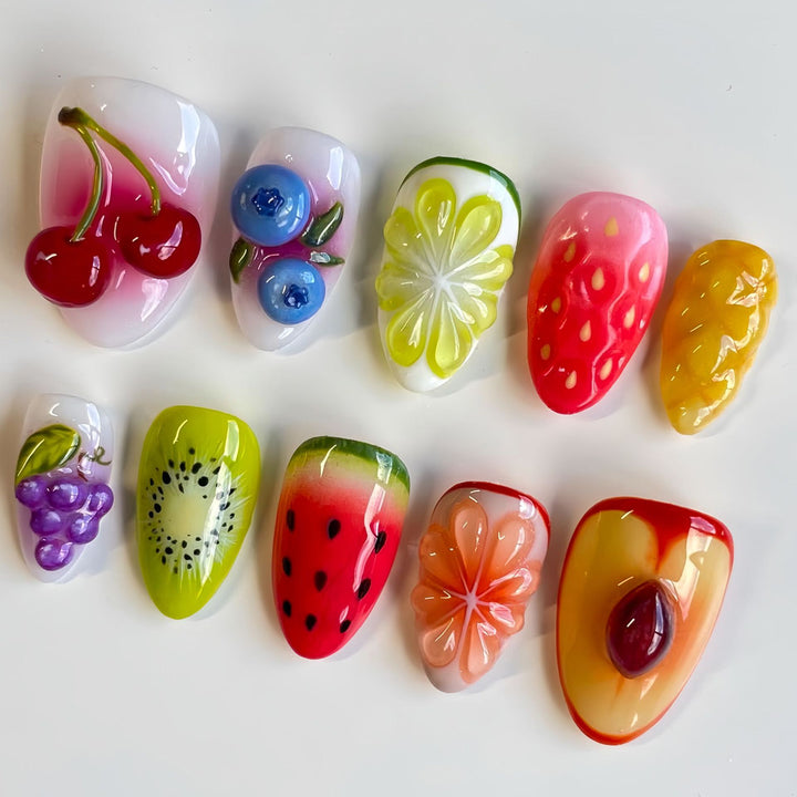 Thematic Artisan Press-On Nail Set Kalsten