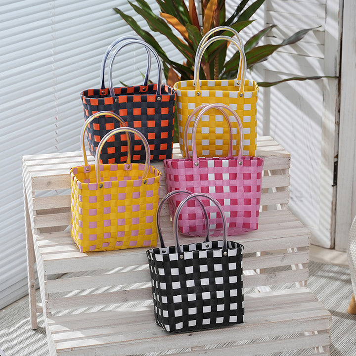 Woven Basket Bag Kalsten