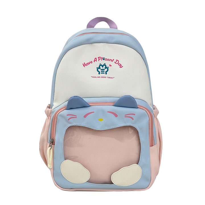 Playful Cat-Themed Backpack