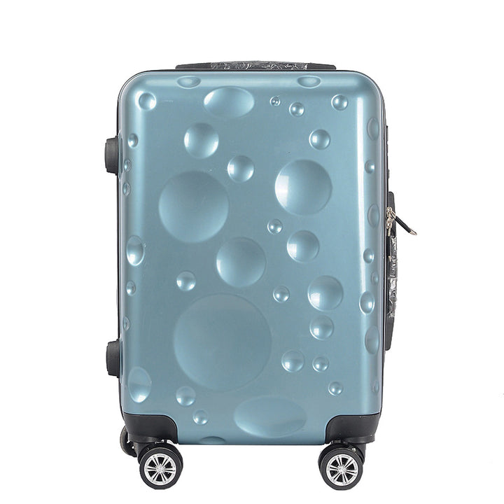 Unisex Modern Bubble-Pattern Hard Shell Spinner Suitcase Kalsten
