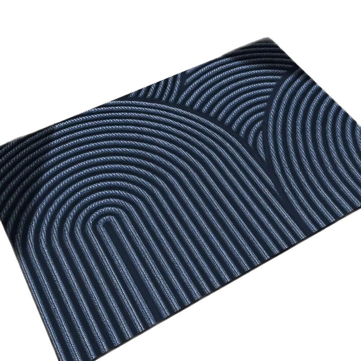 Elegant Textured Entrance Mat Kalsten