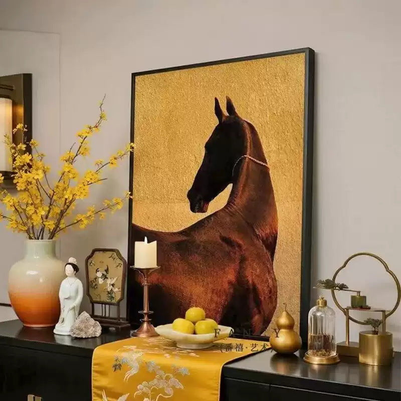 Panther-Themed Canvas Wall Art
