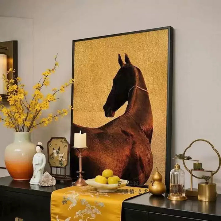 Panther-Themed Canvas Wall Art