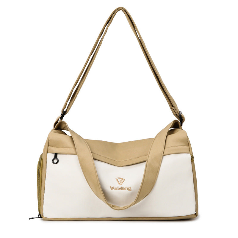 Sporty Shoulder Bag With Multiple Compartments Kalsten