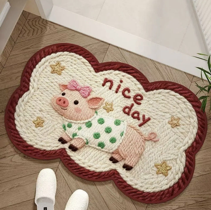 Decorative Shower Mat Kalsten