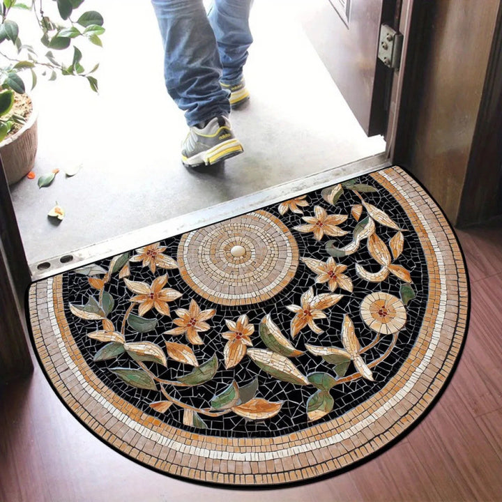Decorative Round Door Mat