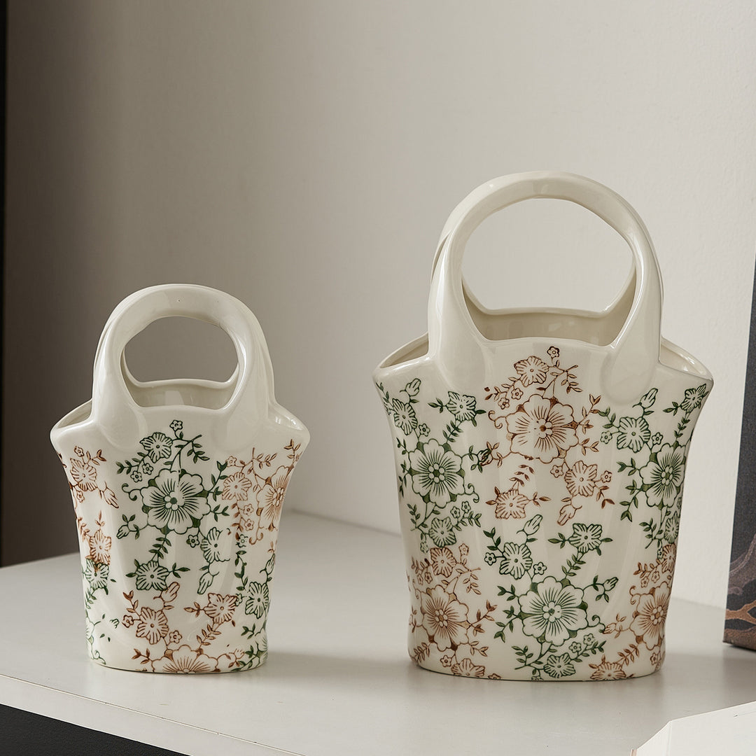 Flower basket with two handles Kalsten