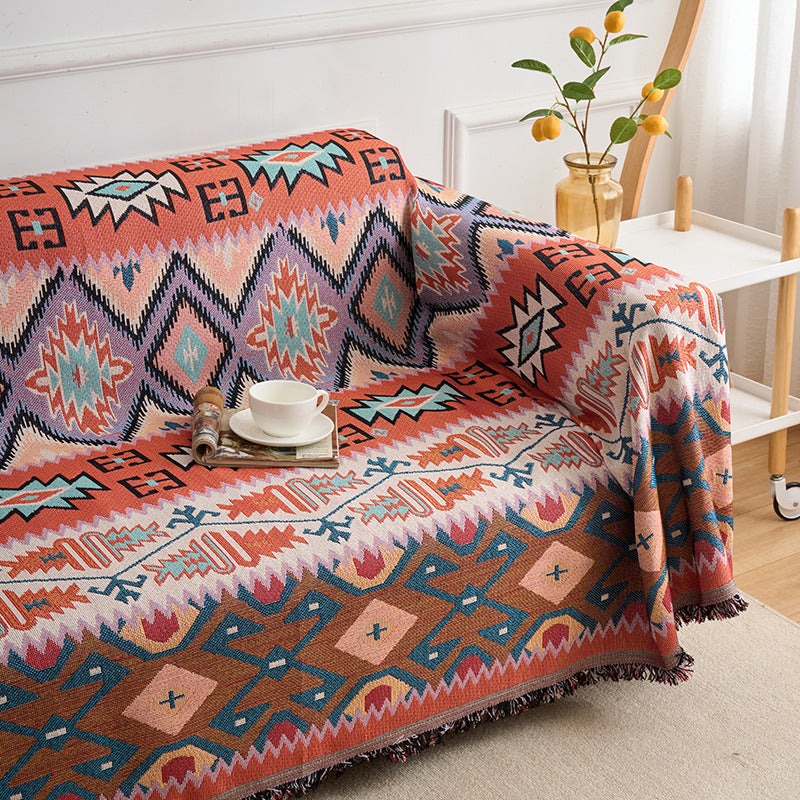Artistic Patterned Throw Blanket