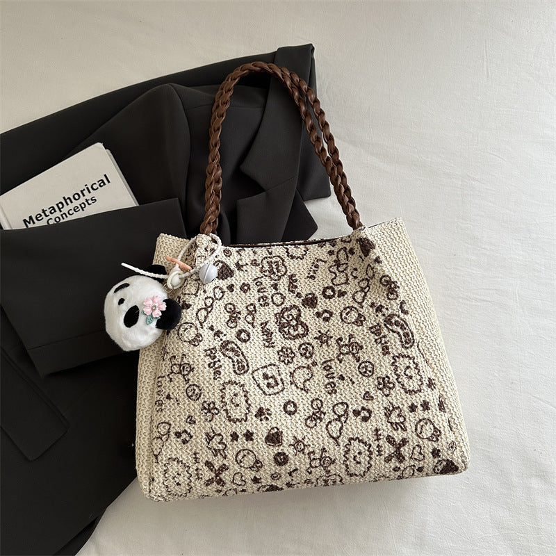 Chic Woven Tote Bag Kalsten