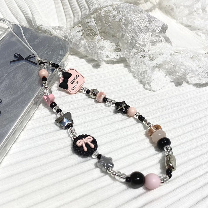 Beaded Charm Phone Necklace Kalsten