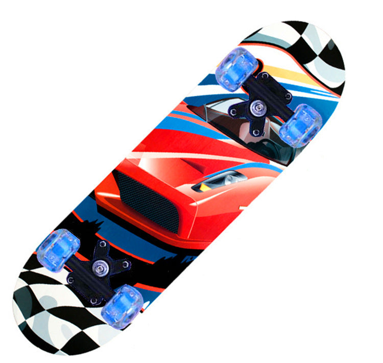Shark-Themed Mini Skateboard Kalsten