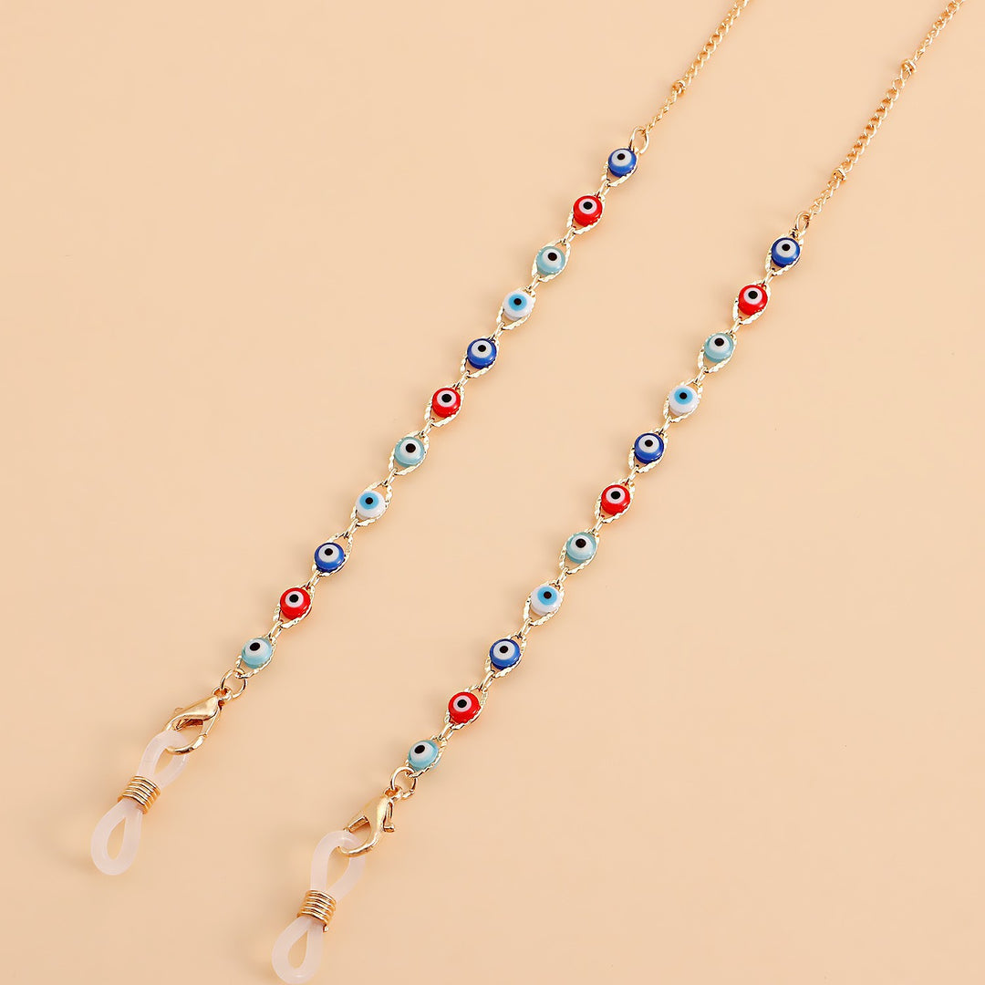 Stylish Sunglasses with Decorative Chain Kalsten