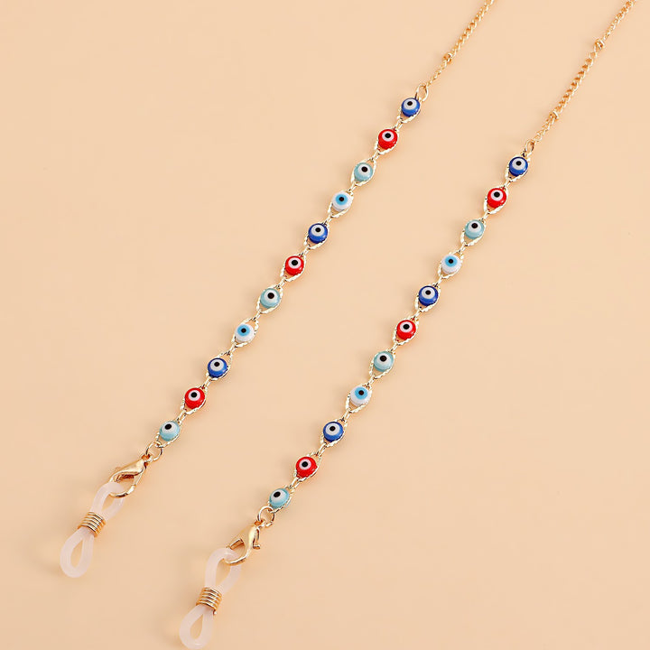 Stylish Sunglasses with Decorative Chain Kalsten