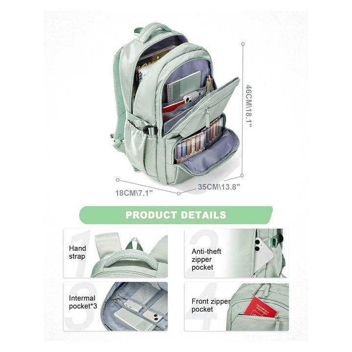 Multifunctional backpack with practical interior compartment Kalsten