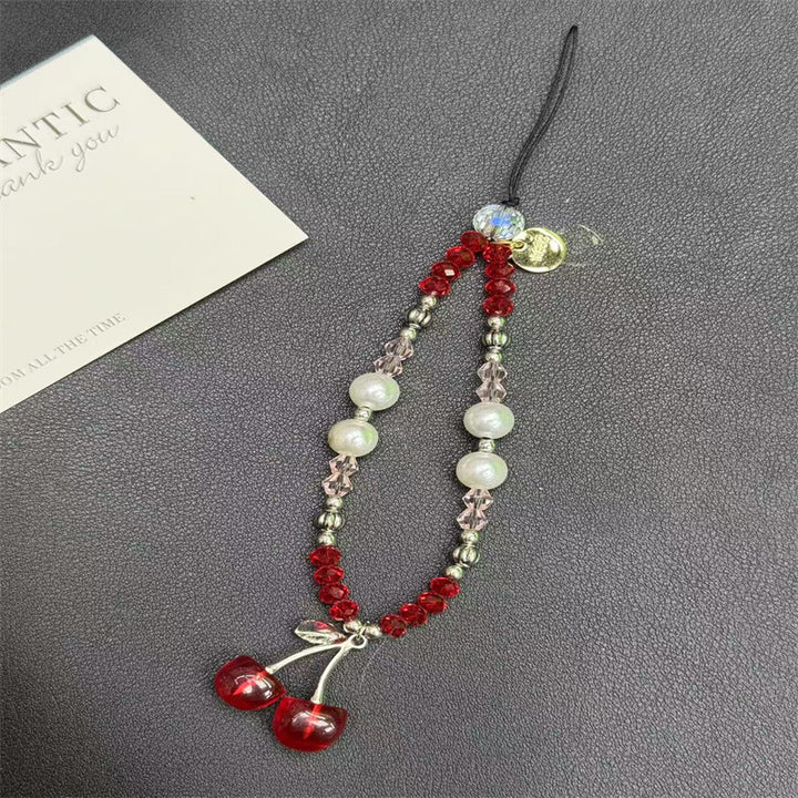 Charming Cherry Pendant Phone Charm Holder Kalsten
