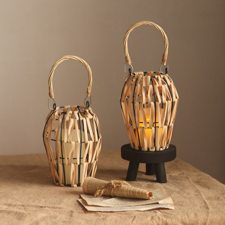 Handmade Basket Lamp Kalsten