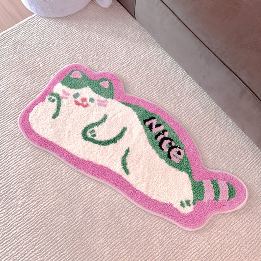 Cute Cartoon Dog-Themed Bath Mat Kalsten