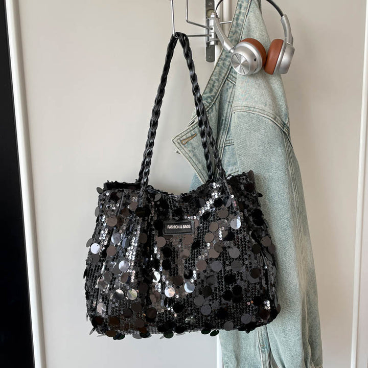 Glamorous Sequin Shoulder Bag