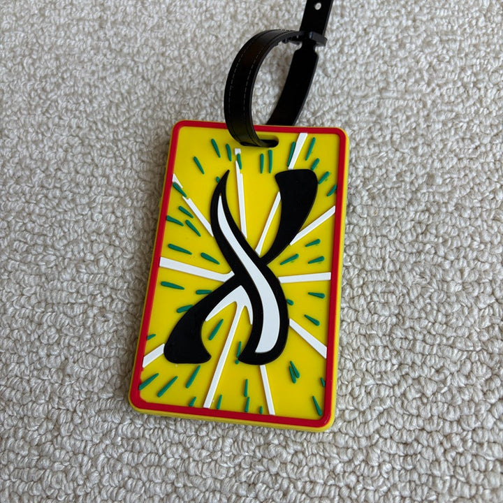 Personalized Striped Luggage Tag Kalsten