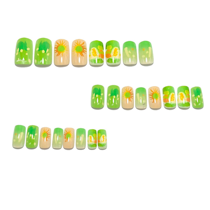 Artificial Nails in Lively Fruit Design Kalsten