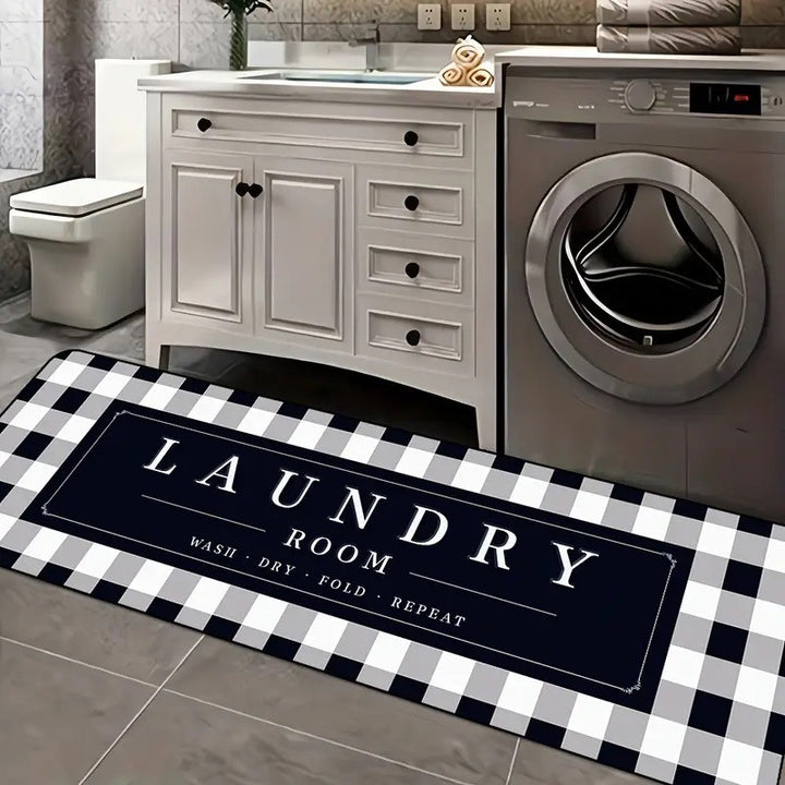 Vintage Laundry Room Mat
