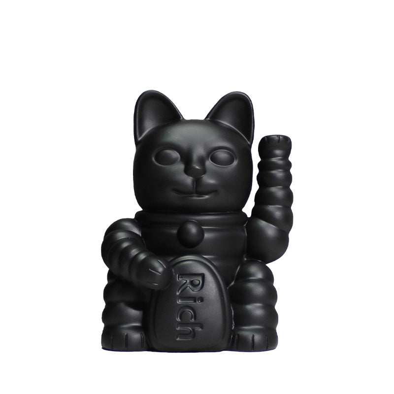 Playful Cat Figurine