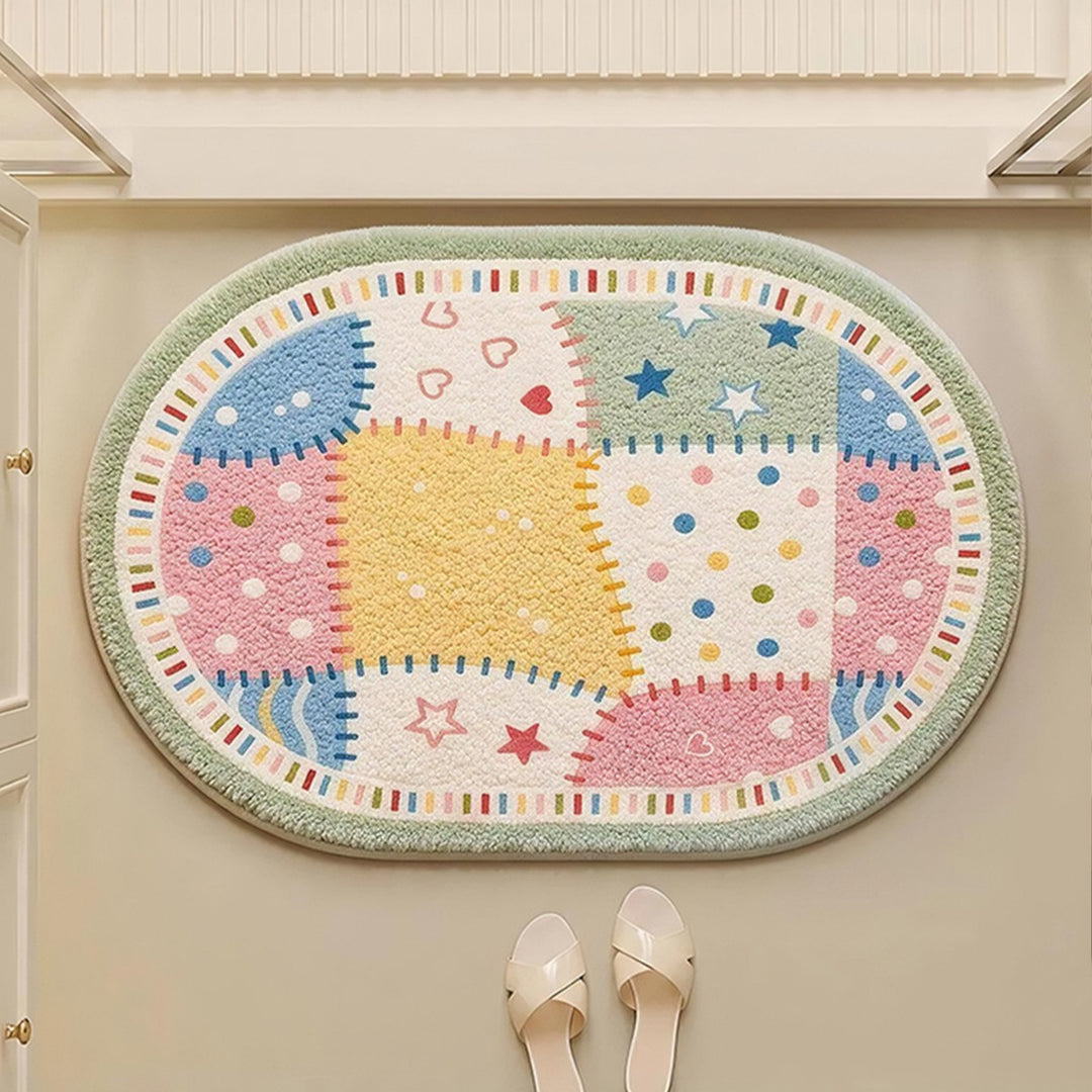 Cute Animal Print Bath Mat