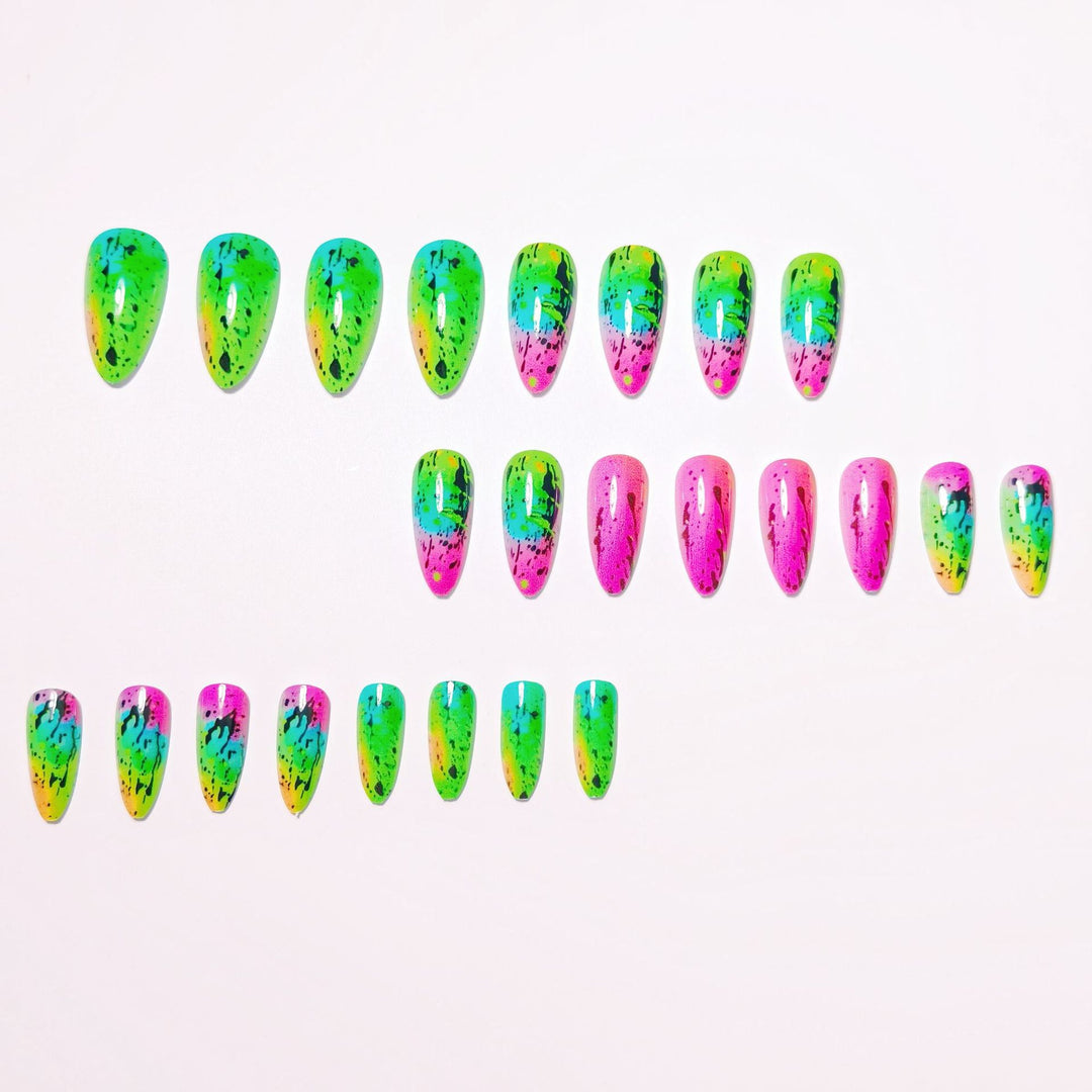 Creative Neon Nail Art Kalsten