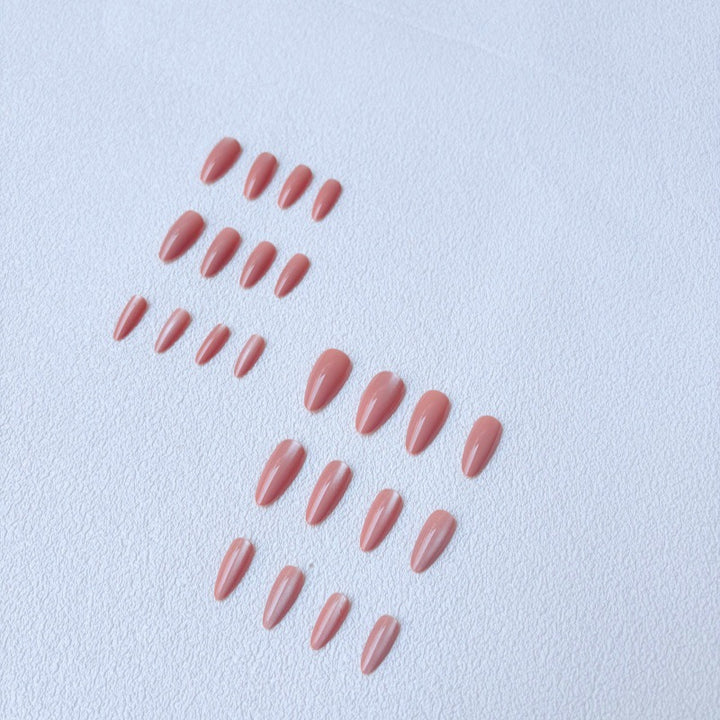 Luxurious artificial nails with glitter effect Kalsten