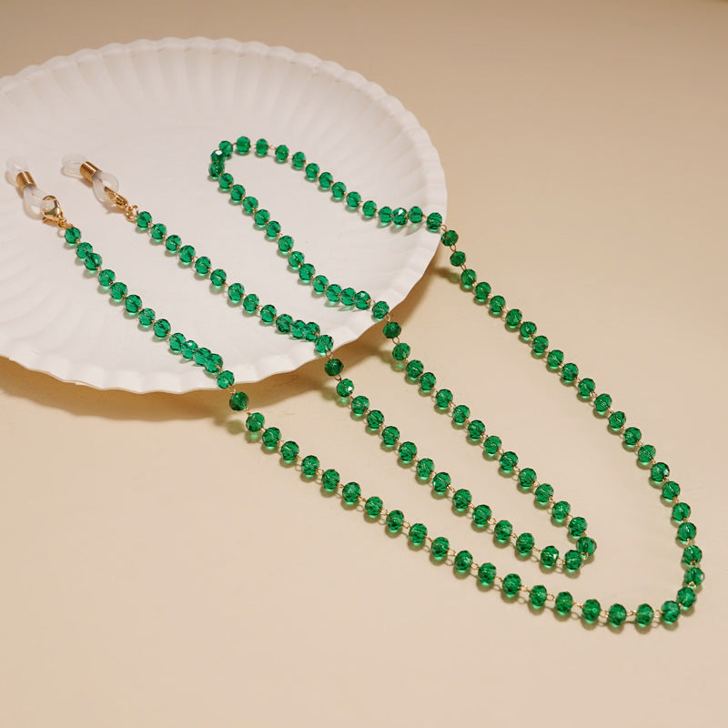 Elegant Beaded Eyewear Chain Kalsten